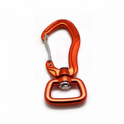 China Factory Wire Door Carabiner 7075 Custom High Quality Carabiner Quickdraw Carabiner Overhead Aluminum Hook For Dog Leash for sale