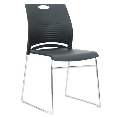 China Cheap colorful stackable plastic rotation chair on sale for sale