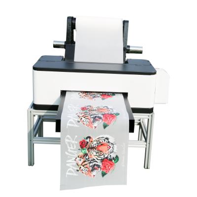 China PET transfer film printing A3 size dtf film printer with powder shaking machine for sale