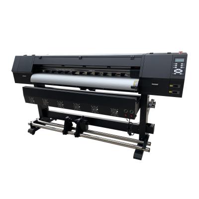 China Indoor Outdoor Advertising Printing 1200mm Wide Format Printing Machine Vinyl Printer Plotter for sale