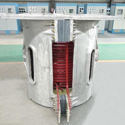 Chine High Quality 3ton Aluminum Metal Electric Furnace/Copper /Scrap Melting Furnace Induction Furnace Cast Iron à vendre