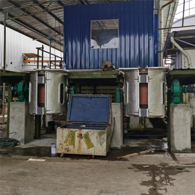 Chine Cheap Hot Sale 2 Ton Cast Aluminum Scraps Melting Furnace Factory Price Induction Melting Furnace à vendre