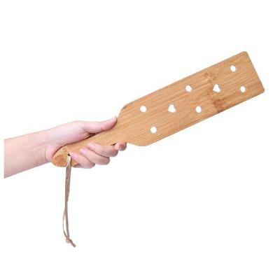 China BDSM Spanking Paddle Light weight and super durable with smooth finish bamboo spanking paddle for sex play for sale