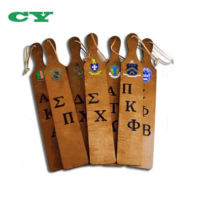 China Fraternity dabbles most of Fraternity's popular wooden Greek paddles for sale