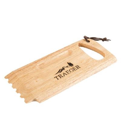 China Easily Cleaned Grill Scrapers GRILL Scape Wooden Grill Scraper for sale