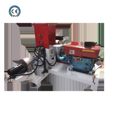 Chine Farms Diesel Fish Feed Pellet Making Machine Diesel Engine Floating Fish Feed Extruder à vendre