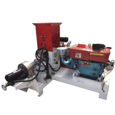 Chine Cultivate diesel engine dog cat feed pellet making machine pet food extruder for sale à vendre