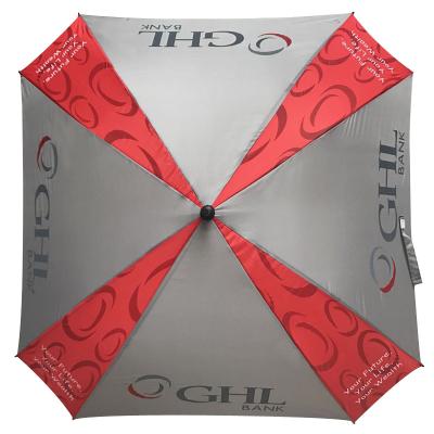 China Large Size New Square Shape Umbrella Hanging Golf Umbrella for sale