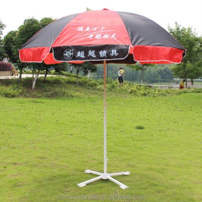 China Outdoor Furniture Custom Large Size Sun Protection Beach Umbrella Logo Garden Umbrella for sale