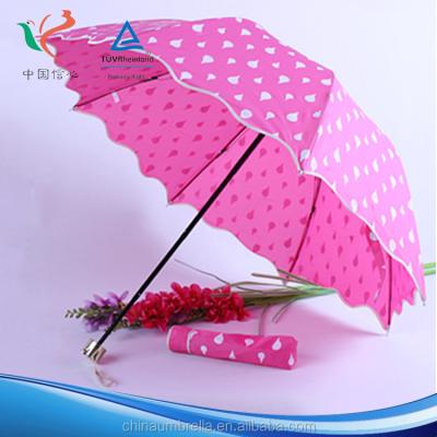 China Pile Up Cloth China Premium Sun Protection Motorcycle Windproof Umbrella for sale