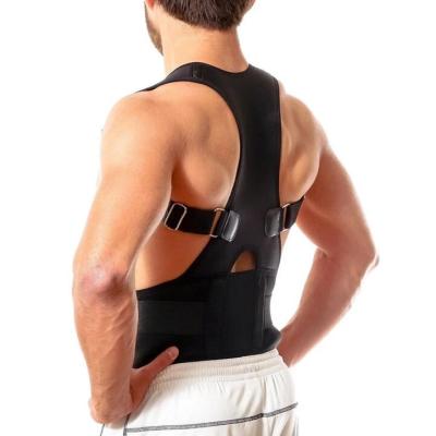 China OEM and ODM Adjustable Welcome Best Selling Magnetic Therapy Posture Corrector Back Support Brace for sale