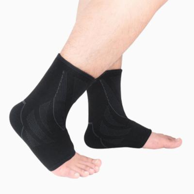 China Breathable Adjustable Elasticity Compression Ankle Brace Ankle Support Large Ankle and Achilles Tendon Support Sprained for sale