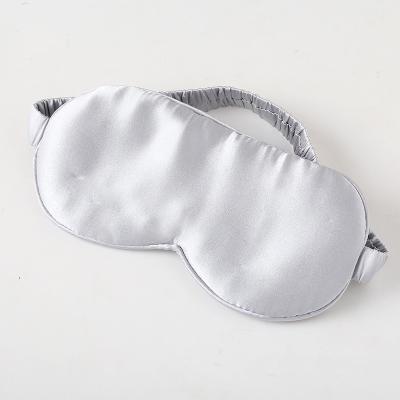 China Anti-Wrinkle No Brand Logo Portable Travel Luxury Adjustable Custom Sleep Satin Silk Eye Mask for sale