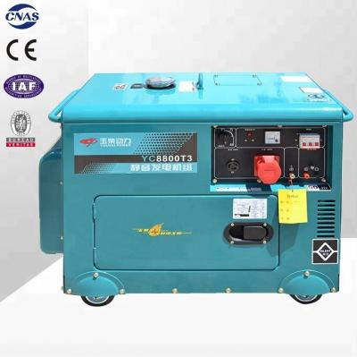 China 7.5 kva generator silent diesel generator for sale