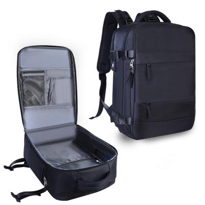 China With New 14 Inch USB Laptop Backpack With USB Airplane Portable Friendly Weekend Anti-theft Travel Backpack With Shoe Compartment for sale