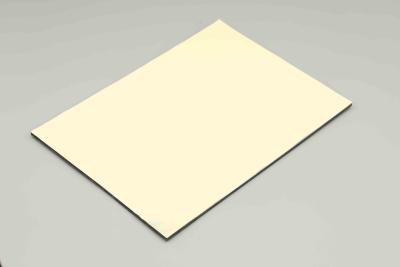 China Milky Acp Material Panel 1220 X 2440MM Acp-Blatt für den Innenraum 4MM zu verkaufen