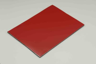 China Panel compuesto de aluminio PE de café rojo 4x8 ACM Panel compuesto de 3 mm en venta