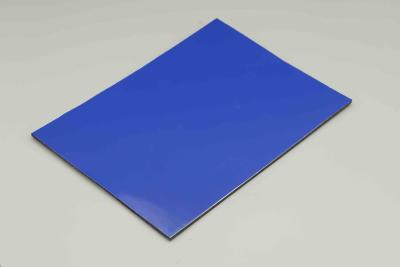 China Dark Blue Exterior Acp Cladding Acp Sheet 3mm Price For Banks Hotels for sale