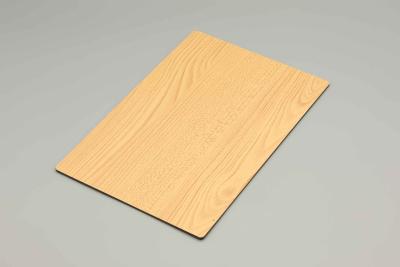 China Pe Pvdf Coating Wooden Aluminum Composite Panel 3mm Acp Sheet For Exterior for sale