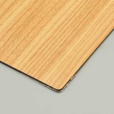 China China manufacturers high quality Aluminum plastic  panel plate for good price with chooseable  wood color for sale