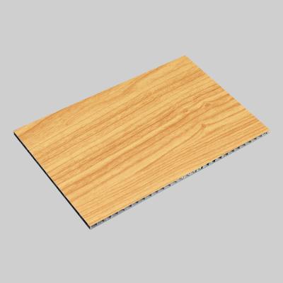 China Light Maple Aluminum Honeycomb Core Panel 4x8ft Acp Sheets Class A2 Fireproof for sale