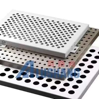 China Aluminum Perforated Aluminum Ceiling Fasle Ceiling Design Regular Pattern Holes Ventilation for sale