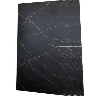 Chine Marbre foncé type décoré Acp feuille intérieure Façade Acp 4 mm Épaisseur Acp revêtement Matériau de construction Aluminium Épaisseur 0,43 mm Rideau à vendre