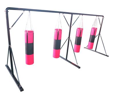 China Good quality sandbag punching stand with 4 sandbags for training for sale