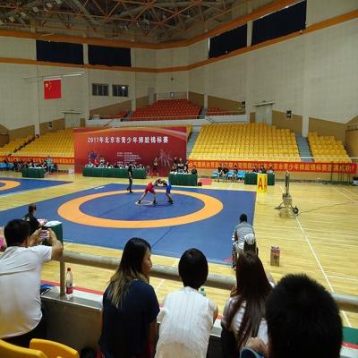 China High Quality Cheap Gym PVC+XPE Wrestling Mat Field Cover for sale