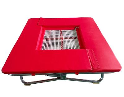 China Hot Sale Safe Mini Trampoline Trampolinturnen Gymnastics Jump Bed For Sale for sale