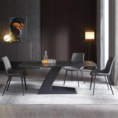 China (Other) adjustable wholesale marble dining tables that can be used by multiple people for sale