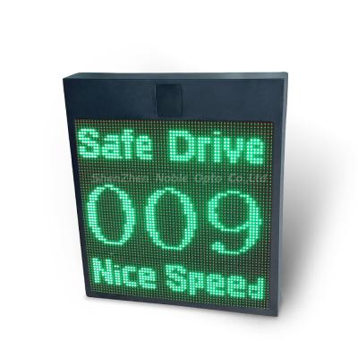 China VMS Display Radar Speed Signs Solar Powered Radar Speed Signs met LED Display Te koop