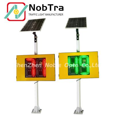 China Signo de velocidad de radar solar con pantalla LED y batería de litio en venta