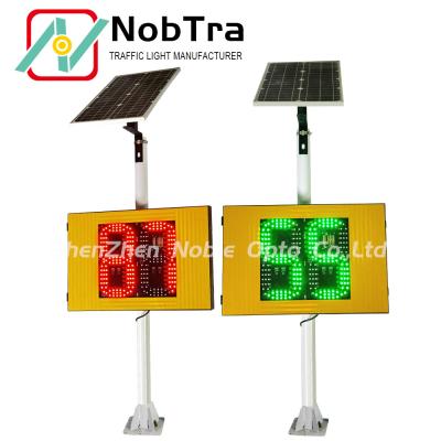 China Sinalização de retroalimentação do radar solar LED com IP54 resistente às intempéries e placa de ferro pintado à venda