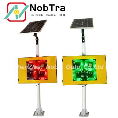 China Sistema de farol de trânsito de folhas laminadas a frio solar Alta durabilidade e controle padrão de aplicativos telefônicos à venda