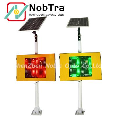 China Radar solar profesional de señales de tránsito de aro instalar CE Certificación IP54 en venta