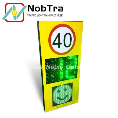 China Solar Powered Speed Detection Displays with LED Display and Adjustable Speed Limits for sale