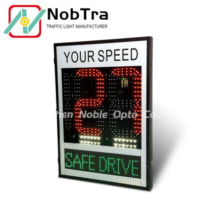 China IP54 Ce Certified Slow Down Vehicle Speed Outdoor Display Limit Signs for sale