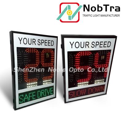 China Slow Down Speed Sign with 12VDC Working Voltage Beacon System for sale