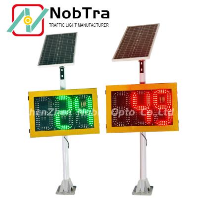 China Indicador de ritmo de radar con energía solar con 585 LEDS de alta calidad en venta