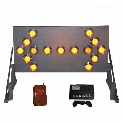 China NBAB-15VIP LED Arrow Boards com 30 metros de distância de controle e em âmbar à venda