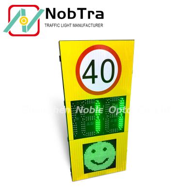 China IP54 Waterproof Rating Solar LED Radar Speed Sign with -40-60\u2103 Tolerance for sale