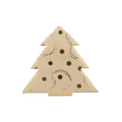 China Recyclable Shaped Packaging Festival Christmas Tree Cardboard Gift Paper Box For Chocolate for sale