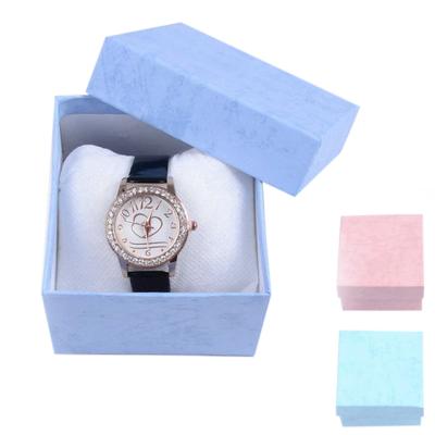 China Recyclable Custom Promotional Paper Box With Lid Watch Boxes Velvet Packaging Sporty Gift Box for sale