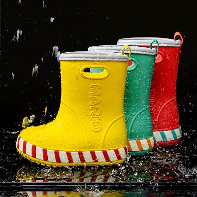 China Best Quality Hot Selling Lightweight Kids Raining Season Shoe Children's Rain Shoe for sale