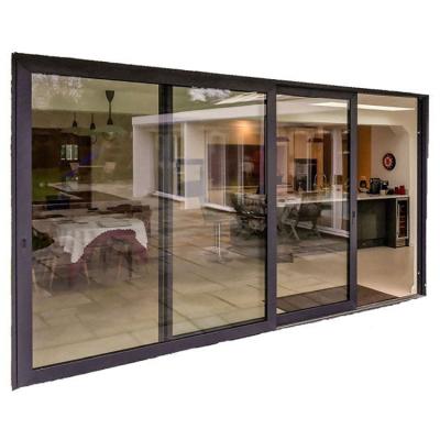 China Sound Insulation KATA Superior Quality Automatic Sliding Doors Silent Soundproof High Quality Heavy Duty Aluminum Aluminum Door With Sensor for sale