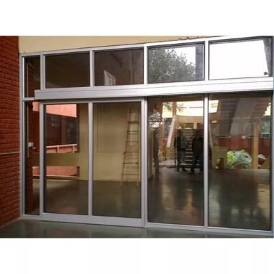 China Sound Insulation Hurricane Proof Impact Soundproof Aluminum Doors Manual Pocket Aluminum Sliding Doors Interior Glass Door Double for sale