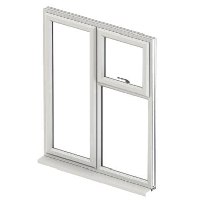 China KATA Superior Quality Custom Safety Magnetic Hurricane Impact Aluminum Screen Glass Swing Crank Aluminum Casement Windows Window for sale