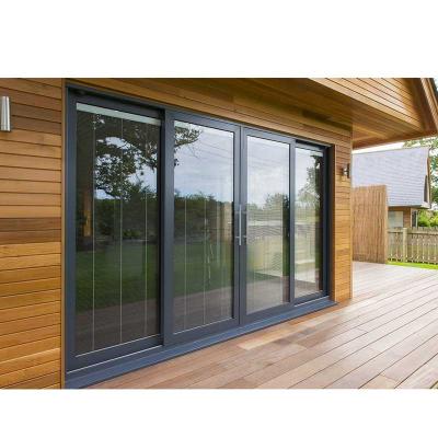 China sound insulation vanguard lowes solutions aluminum patio doors sliding glass door with exterior front screen system prices for sale