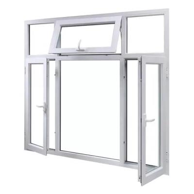 China Simple Design Magnetic Aluminum Screen Sliding Window / Aluminum Frame Window Aluminum Casement Window for sale